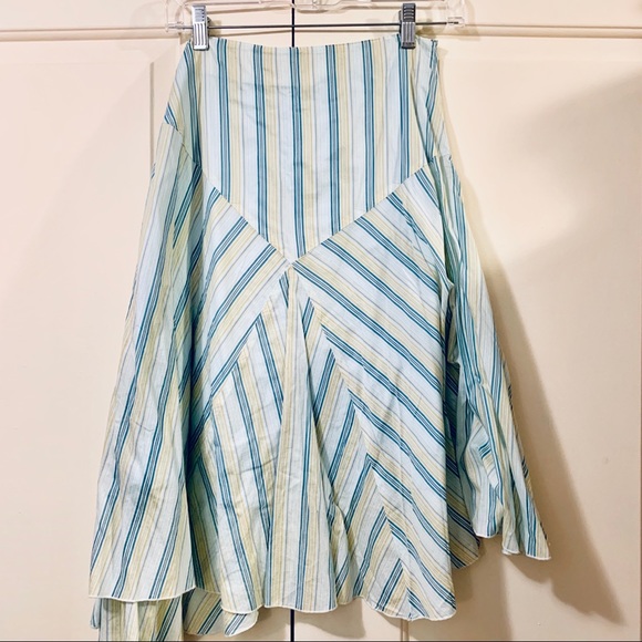 American Eagle Outfitters Dresses & Skirts - Blue, Green, & White Striped American Eagle Skirt